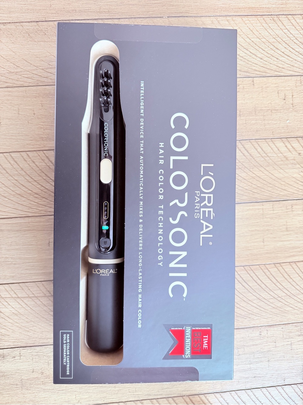 L'Oreal Colorsonic Hair Color Device - Black and Silver